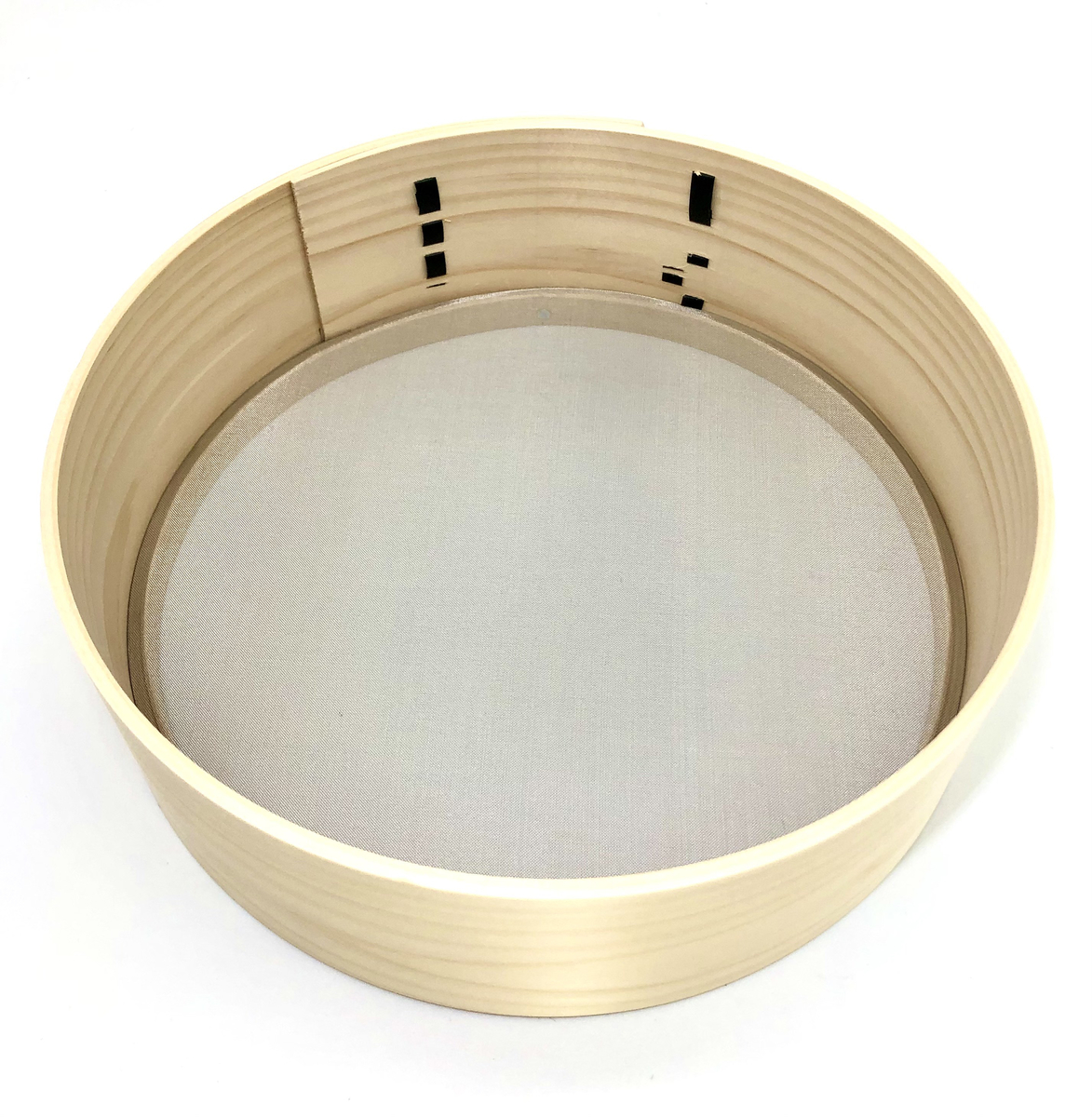 玉日本 そば打ち用粉ふるい 日本製 φ240mm ステン網 80目 （70ﾒｯｼｭ